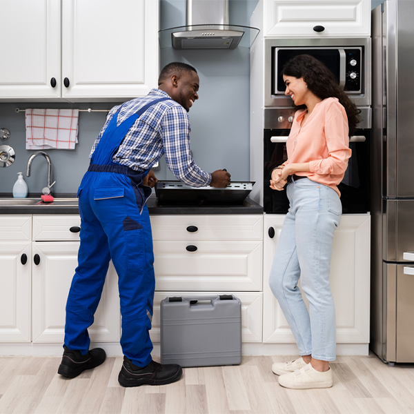 can you provide an estimate for cooktop repair before beginning any work in Vincent Iowa
